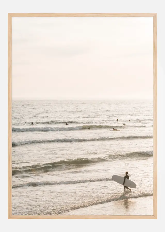 Surfers Beach Постер