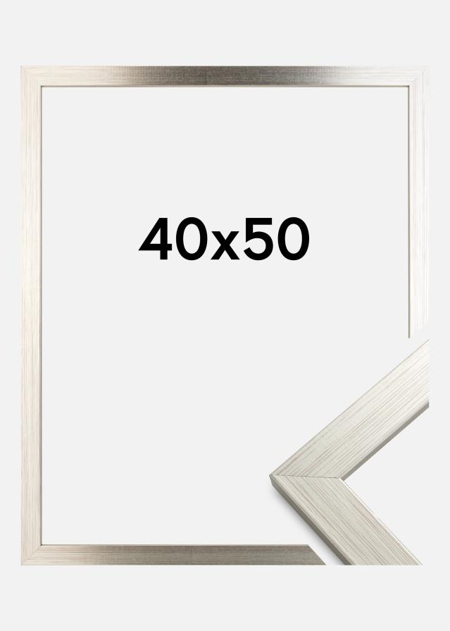 Рамка Сребро Wood 40x50 cm