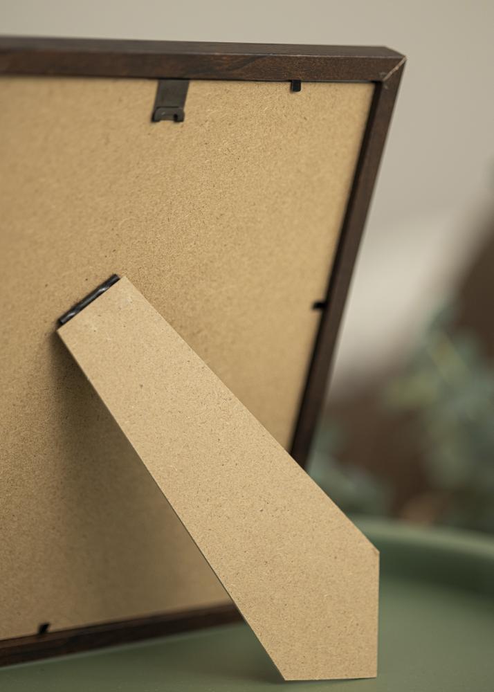 Рамка Trendy орех 20x25 cm - Паспарту Черно 14x18 cm