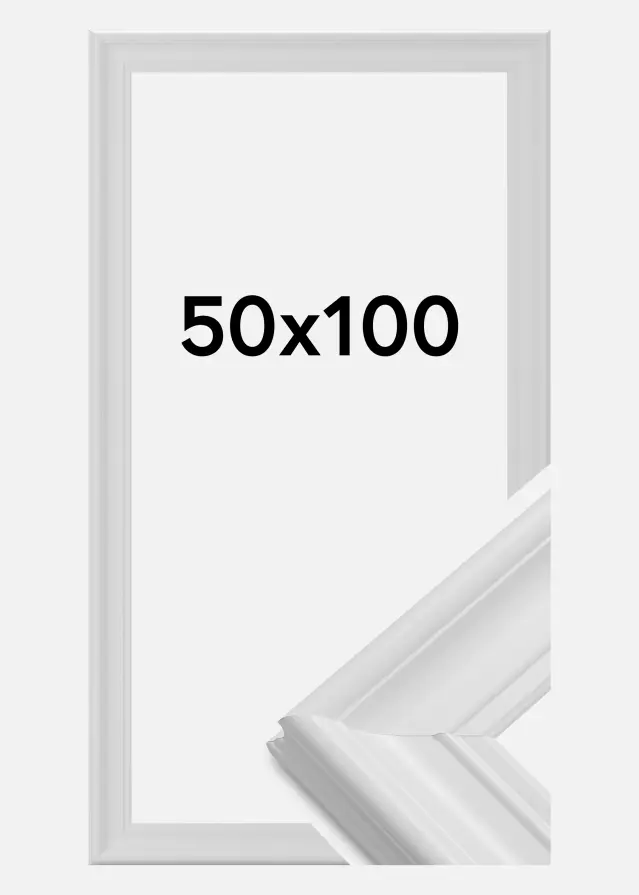 Рамка Mora Премиум бяло 50x100 cm