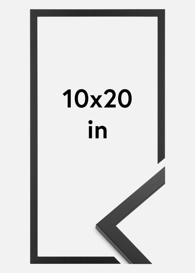 Рамка Trendy Акрилно стъкло Черно 10x20 inches (25,4x50,8 cm)