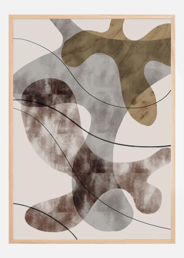 Brown Seaweed Постер