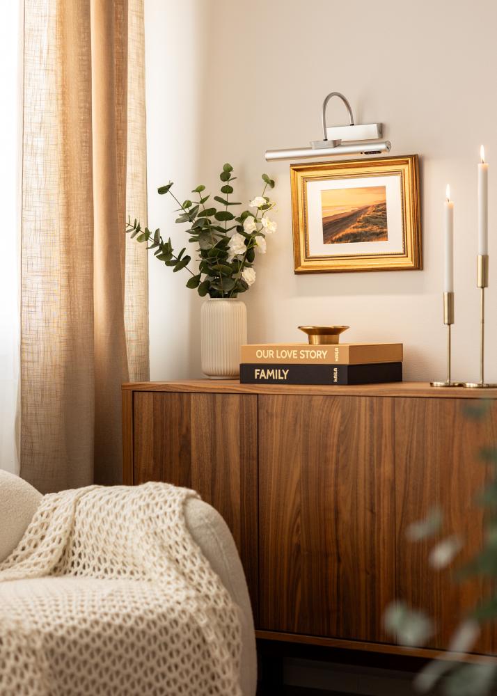 KAILA Spark Bateryno Osveshtenie za Kartini 35 cm - Srebro