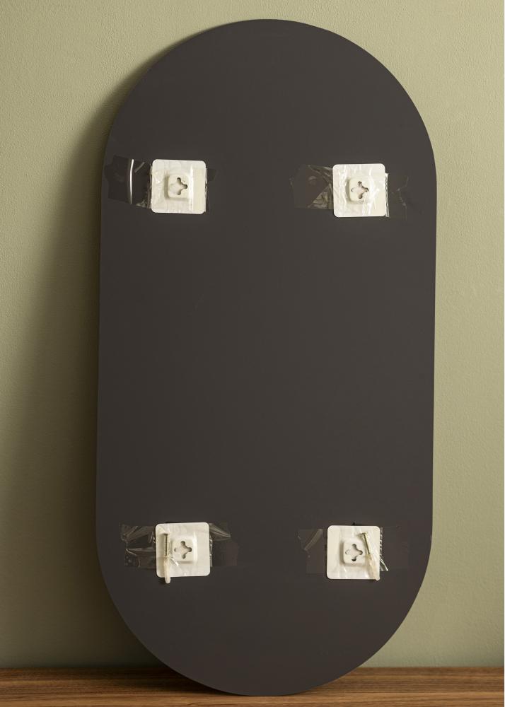 KAILA Огледало Овално Rose Gold 35x70 cm