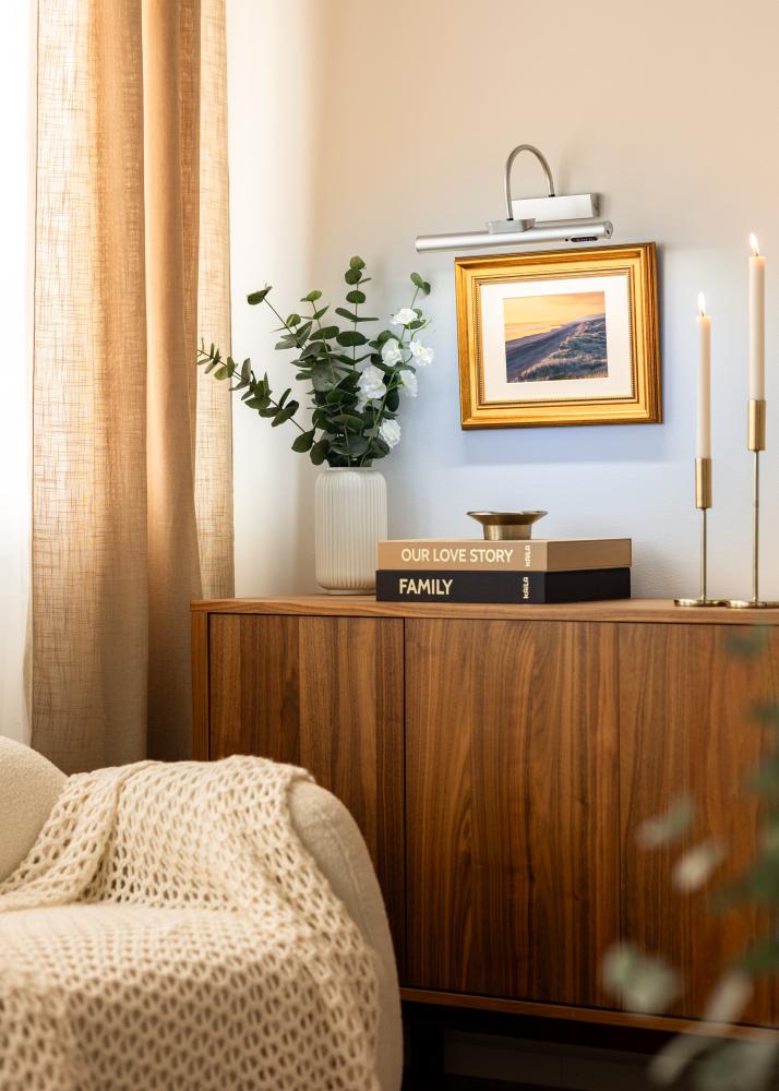 KAILA Spark Bateryno Osveshtenie za Kartini 35 cm - Srebro