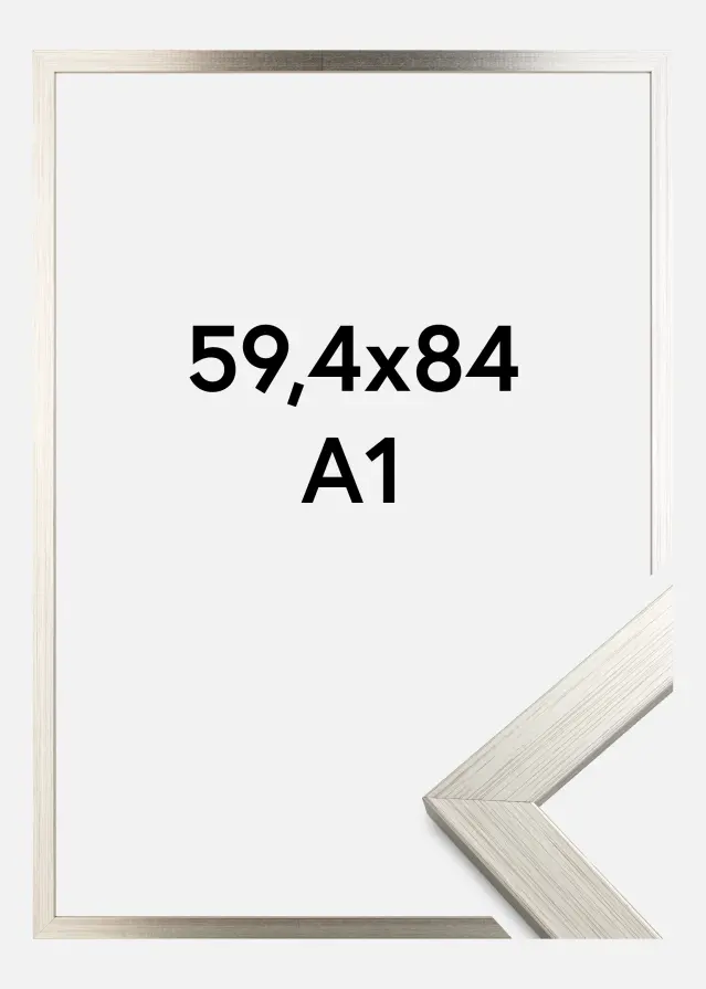 Рамка Silver Wood Акрилно стъкло 59,4x84,1 cm (A1)