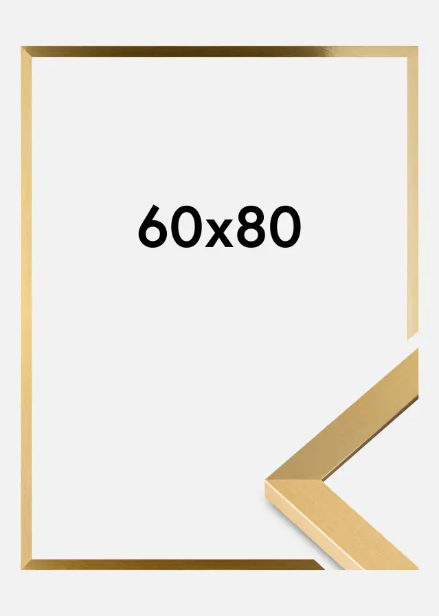 Рамка Selection Акрилно стъкло Златно 60x80 cm