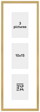 Edsbyn Рамка за колаж IV Златно - 3 Снимки (10x15 cm)