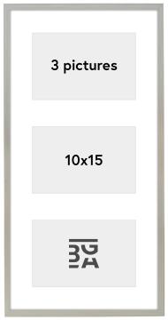 Edsbyn Рамка за колаж XV Сребро - 3 Снимки (10x15 cm)