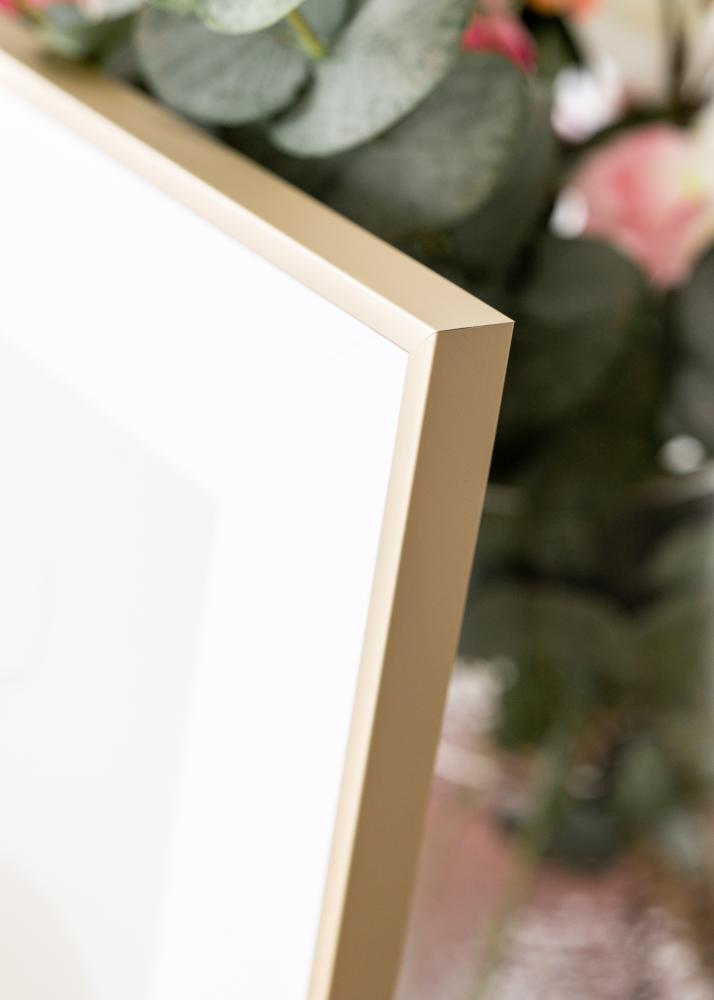 Алуминиева рамка Акрилно стъкло Месинг 70х100 см