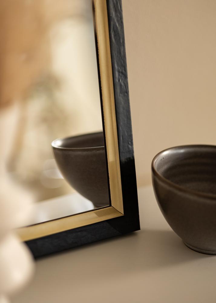 Огледало Leonie Черно - собствени мерки