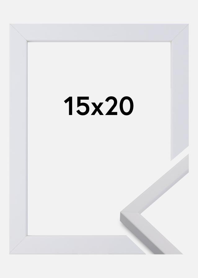 Рамка Ексклузивно бяло 15x20 cm