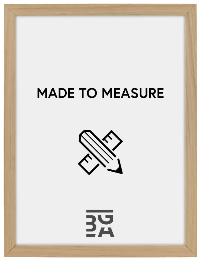 Рамка Björkö - Дъб Нетретирани - произволен размер