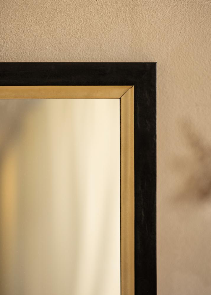 Огледало Leonie Черно - собствени мерки
