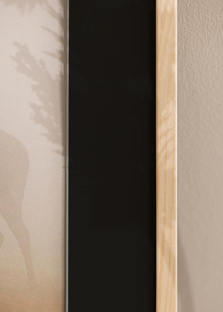 Рамка Galant Борова дървесина 35x50 cm - Паспарту Черно 11x17 inches