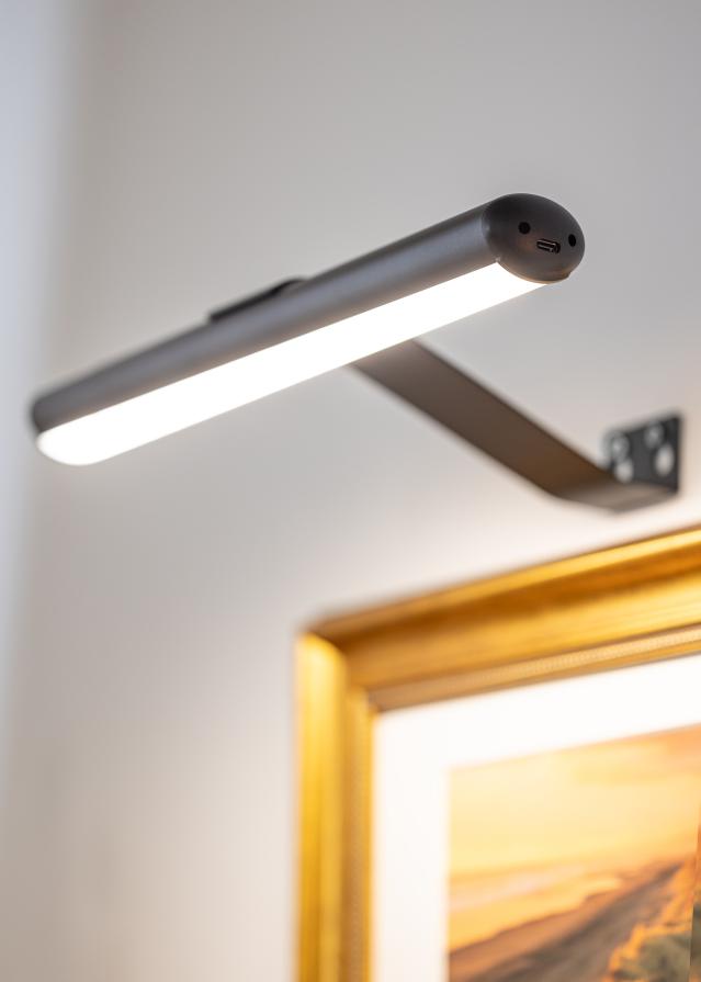 KAILA Lux Bateryno Osveshtenie za Kartini 33 cm - Cheren