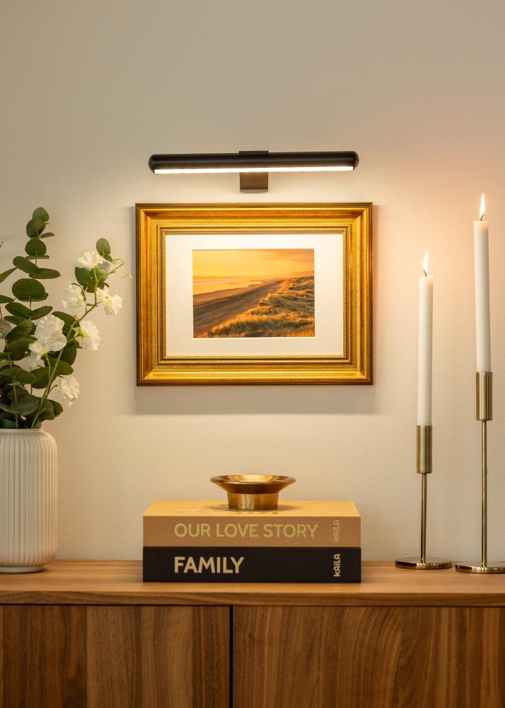 KAILA Lux Bateryno Osveshtenie za Kartini 33 cm - Cheren