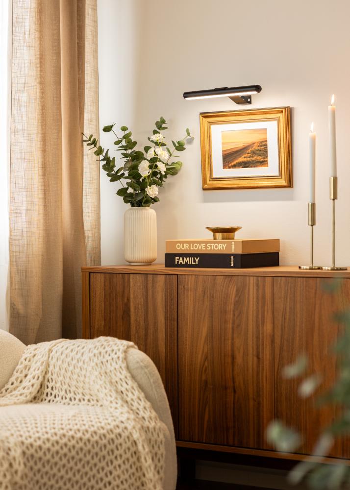 KAILA Lux Bateryno Osveshtenie za Kartini 33 cm - Cheren