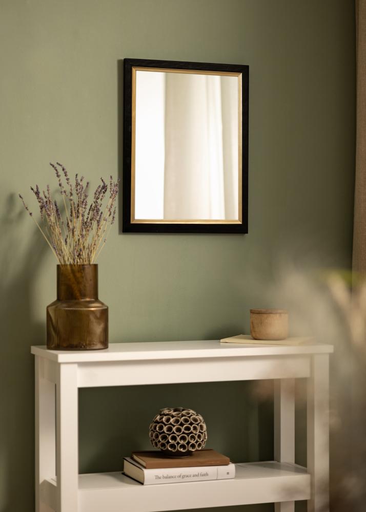 Огледало Leonie Черно - собствени мерки