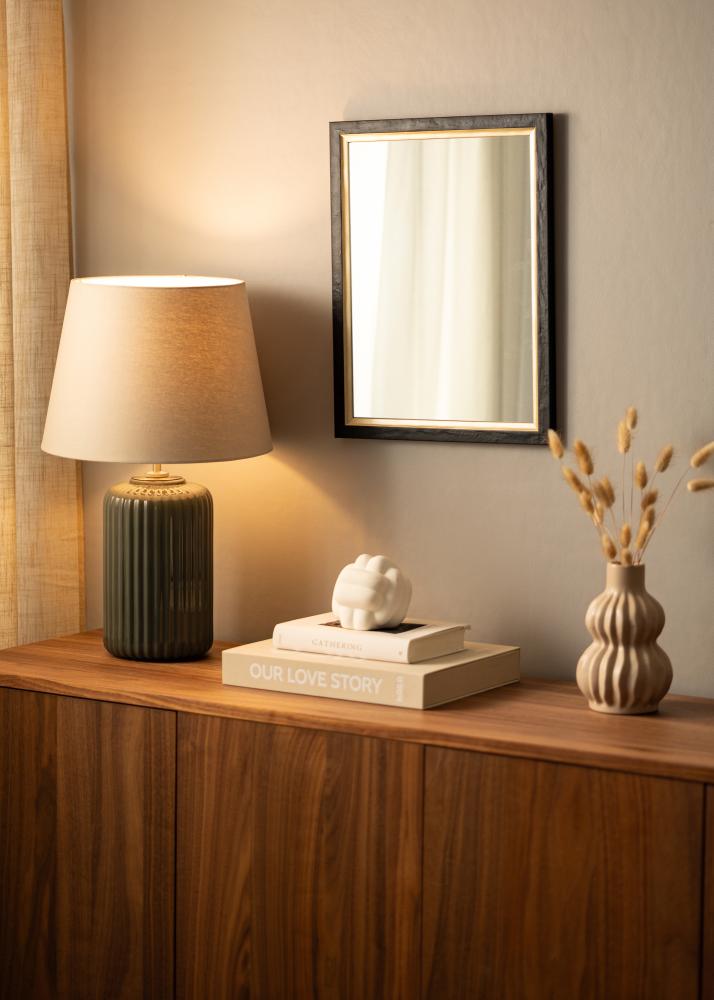 Огледало Leonie Черно - собствени мерки