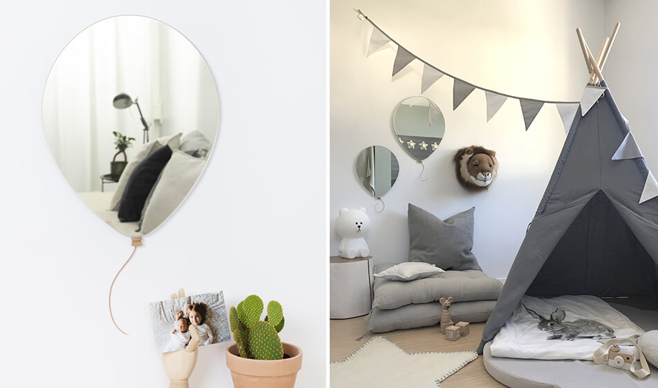 Balloon Mirror - огледало за детска стая