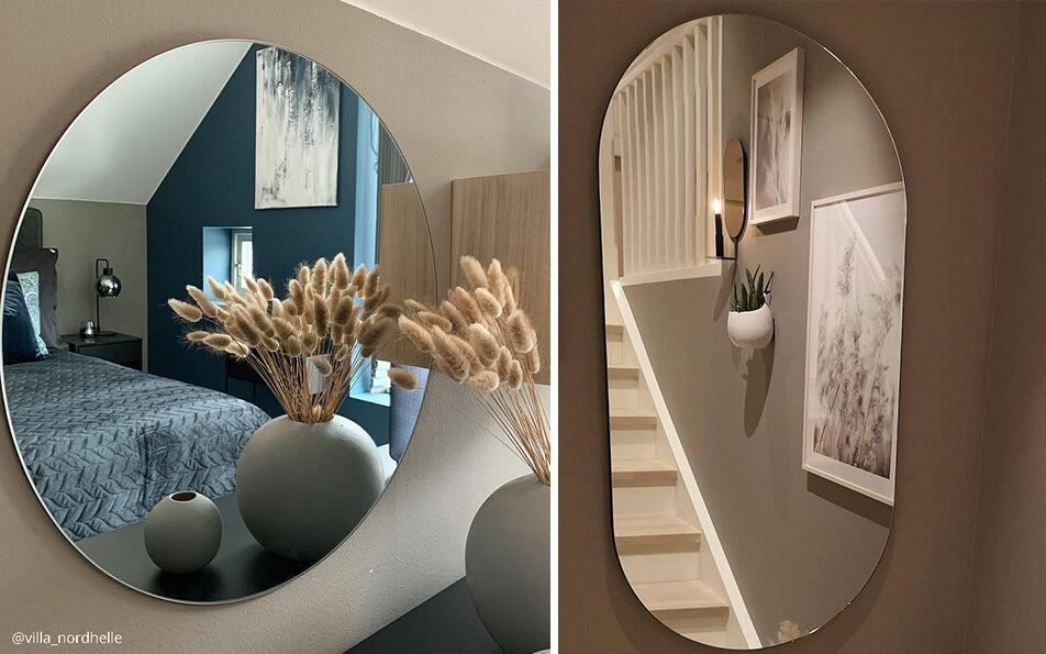 Огледало спалня - огледало коридор