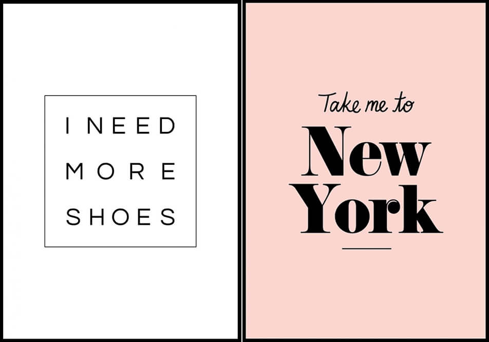 Постери с цитати – постери с текст