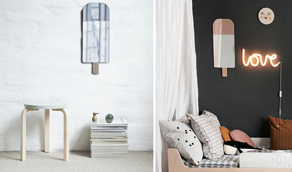 Ice Cream Mirror - огледало в форма на сладолед