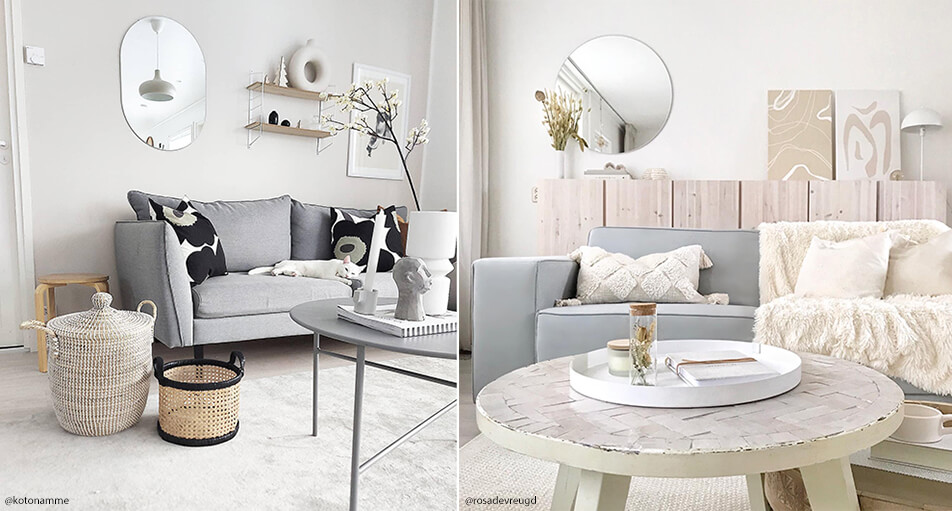 Интериор на всекидневна – светло и освежаващо