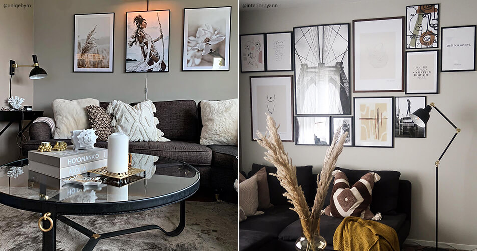 Интериор на всекидневна – максималистичен стил