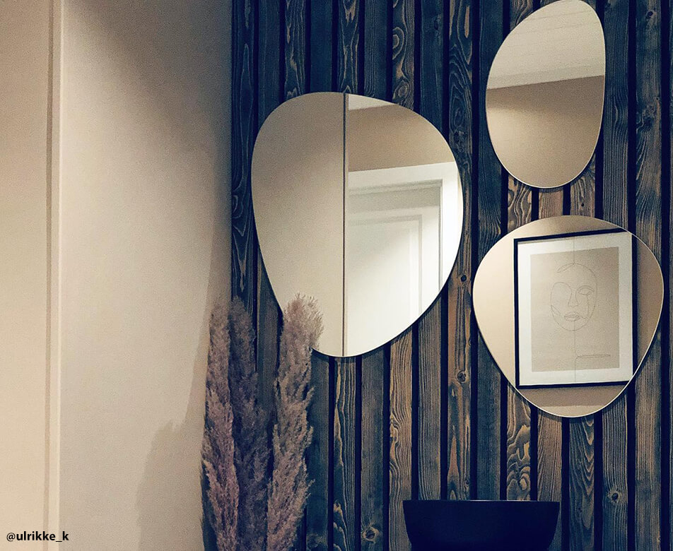 Комплект асиметрични огледала