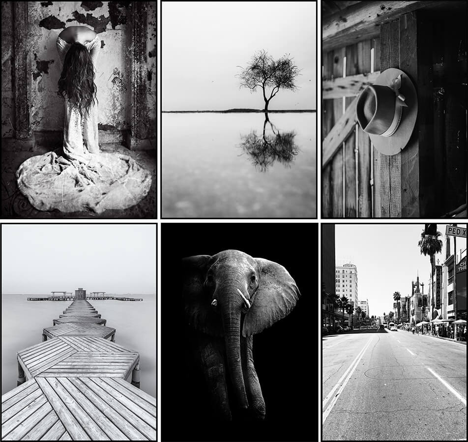 Постери с черно-бели фотографии