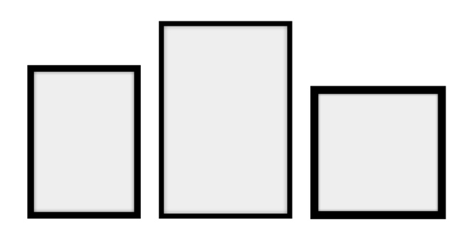 Стена с картини с 3 изображения
